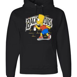 Bart  Backwoods Graffiti - unisex Hoodie